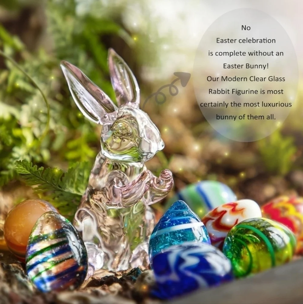 Crystal Rabbit Figurine NWT